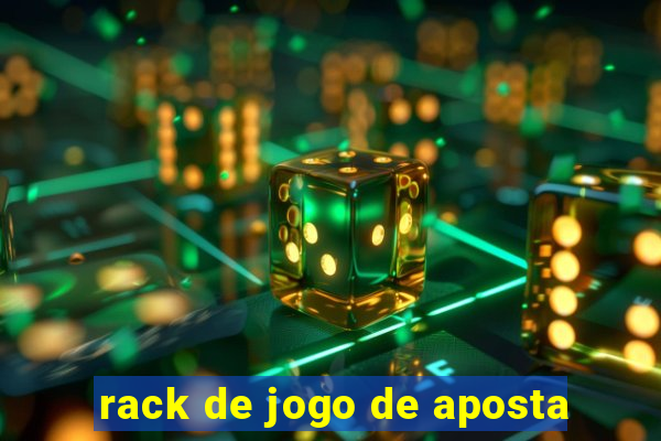 rack de jogo de aposta